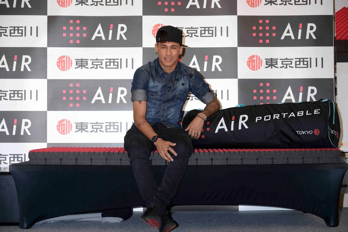 Tokyo Nishikawa x Neymar Jr. measuring session & dreamy soccer clinic