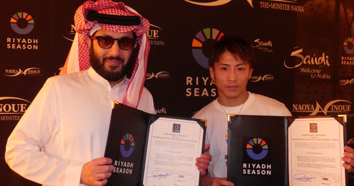 リヤドシーズン×井上尚弥 サウジアラビア ボクシング興行 制作事例